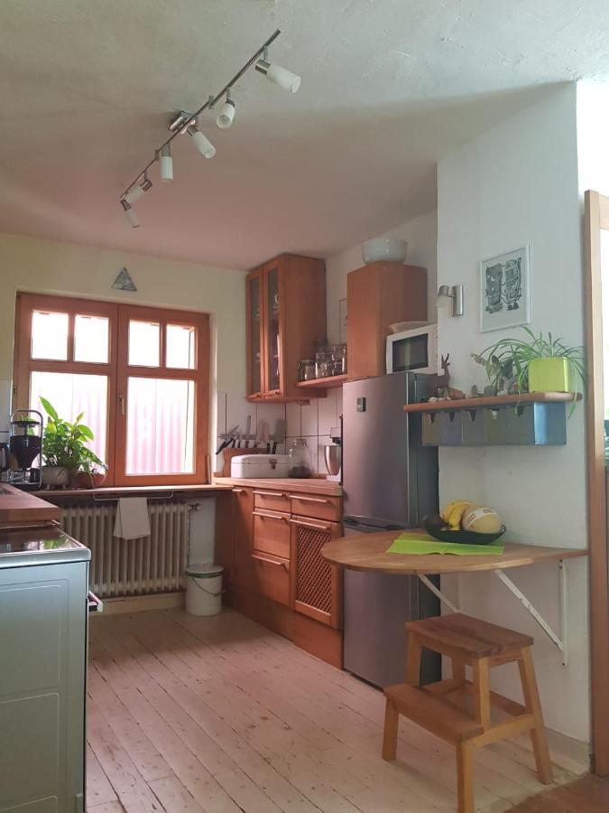 Aeltestes Haus In Quentel - Ferienwohnung 2 Mit Dachterrasse Lichtenau Eksteriør billede