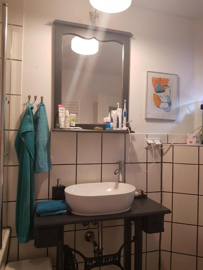 Aeltestes Haus In Quentel - Ferienwohnung 2 Mit Dachterrasse Lichtenau Eksteriør billede
