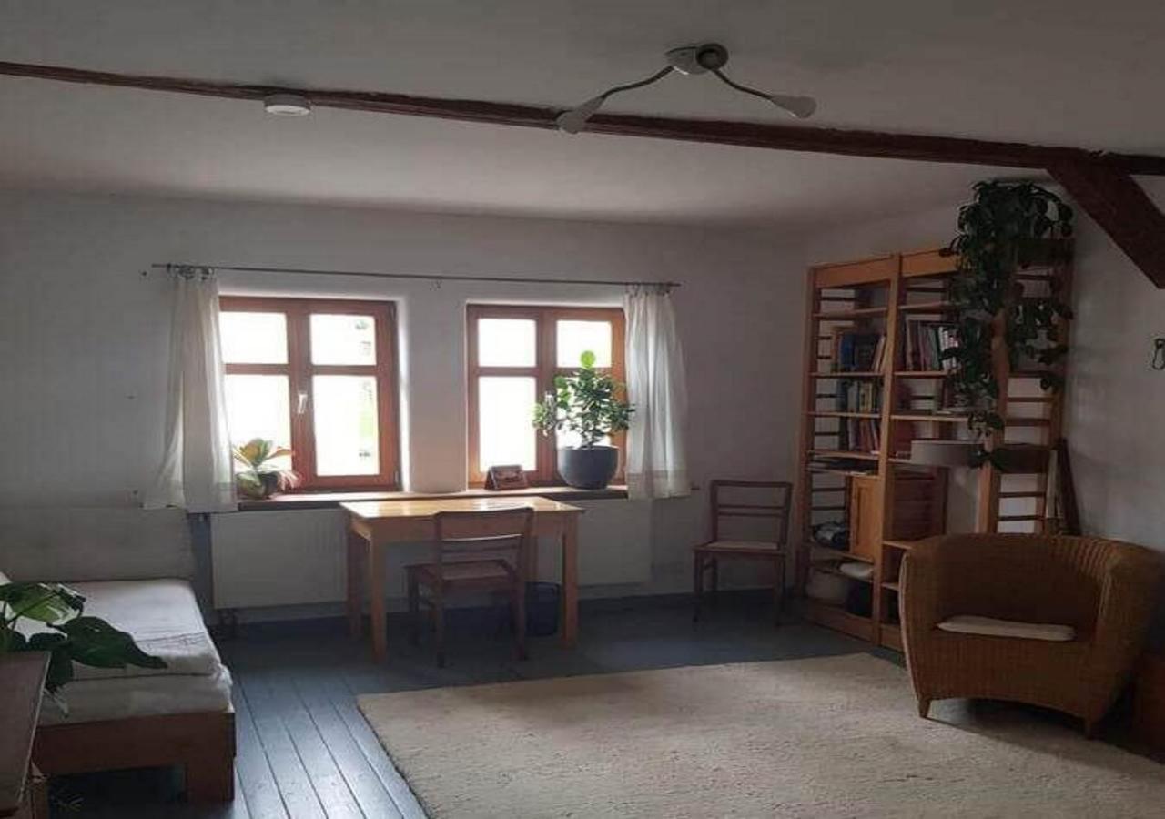 Aeltestes Haus In Quentel - Ferienwohnung 2 Mit Dachterrasse Lichtenau Eksteriør billede